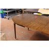 Image 2 : Dining Room Table with Leaf 78" x 42" x 60"