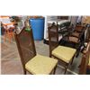 Image 4 : (4X THE MONEY) Dining Room Chairs
