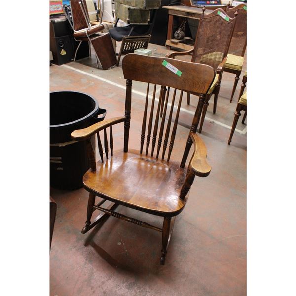 Vintage Wooden Rocking Chair