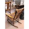 Image 4 : Vintage Wooden Rocking Chair