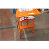 Image 2 : Orange Wooden Kids High Chair