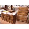 Image 1 : 2 Piece Bedroom Suit Dresser and 5 Drawer Dresser