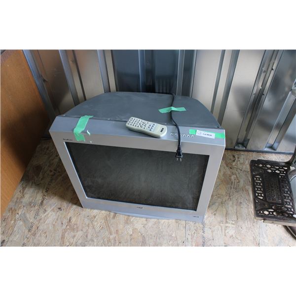 JVC True Flat TV With Remote