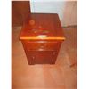 Image 1 : Small wood Cupboard/night stand 19"x22"29"