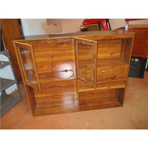 Entertainment center with cabinet light 12"x60"48"tall