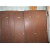 Image 3 : Four Wooden Doors (hollow - closet doors?) 20x60"