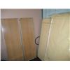 Image 1 : Three pairs of sliding closet doors 35"x80"