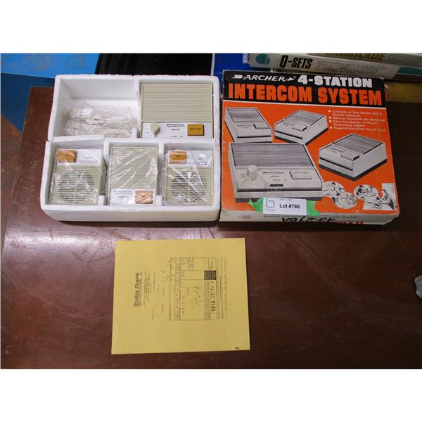 Archer 1983 Intercom System - with box