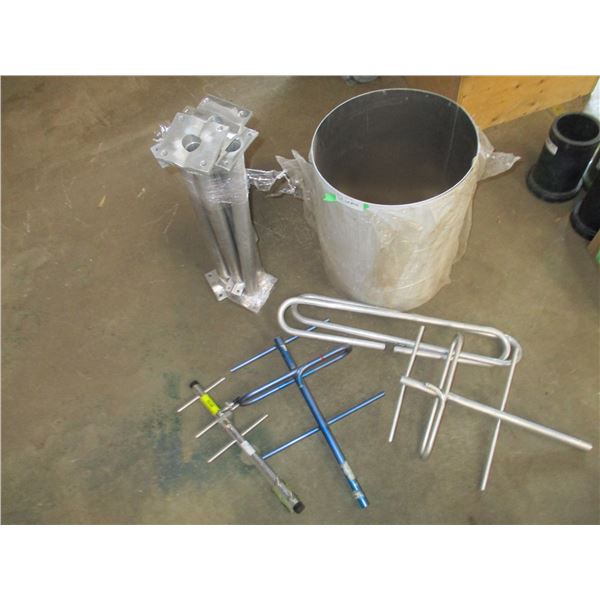 Assorted Aluminum Pieces