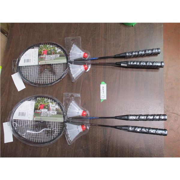 Two Sets of new Badminton Rackets