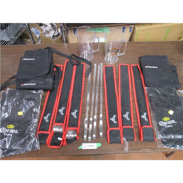 Beer Company Aprons, Pitchers, Skewers