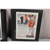 Image 3 : (2X THE MONEY) Vintage Ads in Frames (9x11)