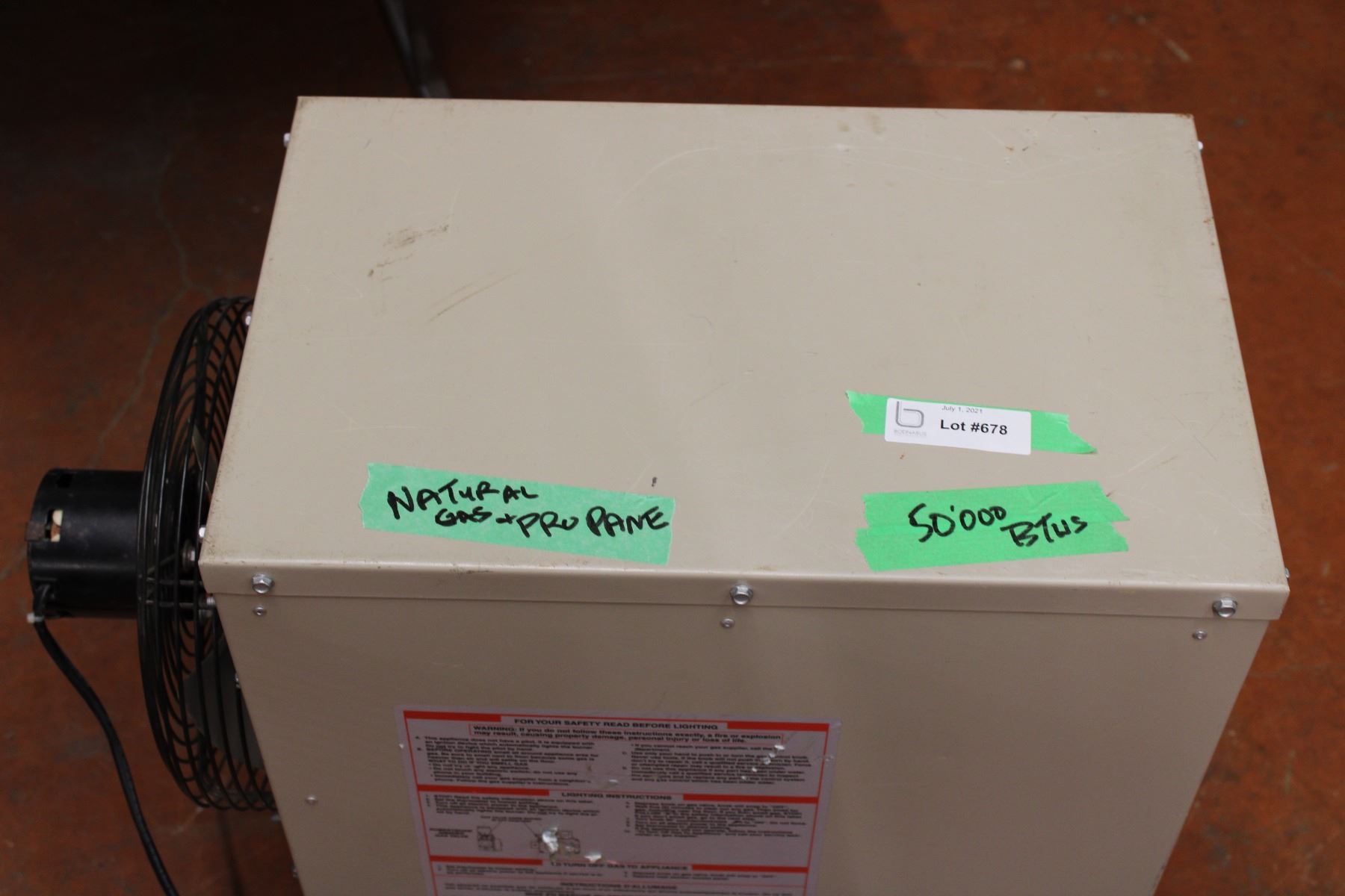 Mr. Heater Big Maxx Natural Gas and Propane 50,000 BTU - Bodnarus