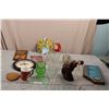 Image 1 : Lot of Glassware, Clocks and Misc