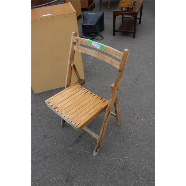 Wooden Folding Chair