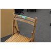 Image 3 : Wooden Folding Chair