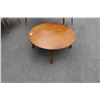 Image 2 : Round Coffee Table 34" Diameter 15" High