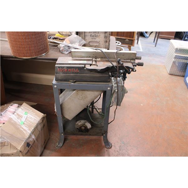 Rockwell Jointer Planer Converted to Electric Motor (Working)
