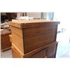 Image 1 : Wooden Storage Trunk 29" x 18" x 18"