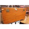 Image 1 : Wooden Storage Trunk 42" x 23" x 21" High