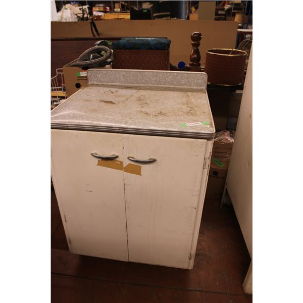 2 Door Cabinet with Arborite Top 28" x 25" x 36" Tall