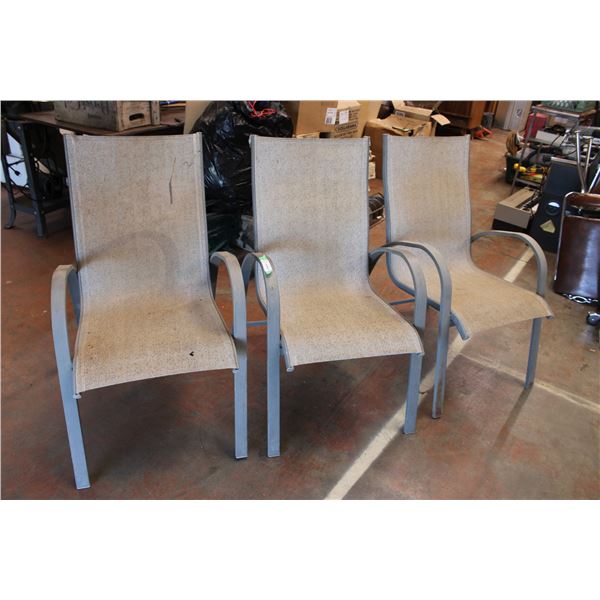 Outdoor Chairs (3 Chairs)