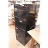 Image 1 : Black Filing Cabinet 52" High
