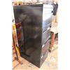 Image 2 : Black Filing Cabinet 52" High