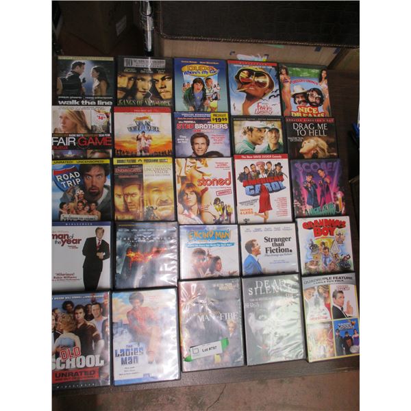 DVD Movie Lot - 25 various movies