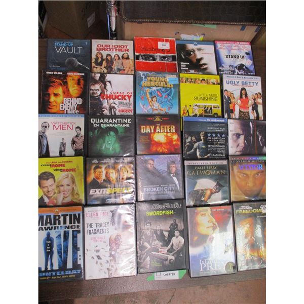 25x DVD movies Lot - many titles