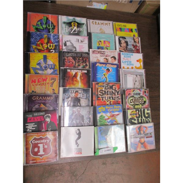 28x Music CD's Lot - greatest hits, big shiny tunes, movie music CD's