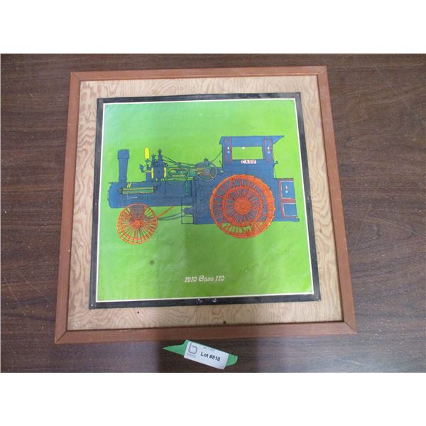 Vintage Picture of 1910 Case 110 Tractor