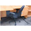 Image 3 : Office Desk With Shelf and Chair 102" x Long Corner Shelf 65" High
