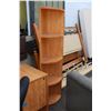 Image 5 : Office Desk With Shelf and Chair 102" x Long Corner Shelf 65" High
