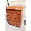 Image 1 : 5 Drawer Dresser Painted 40" High