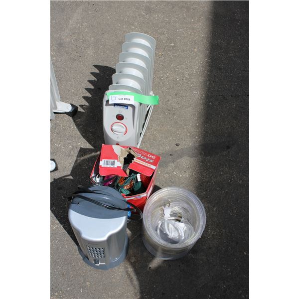 Lancaster Heater + Christmas Light Misc