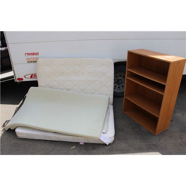 Book Shelf and Small Mattress Foam Piece