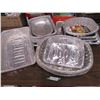 Image 1 : large lot of Alluminum roasting pans - various sizes
