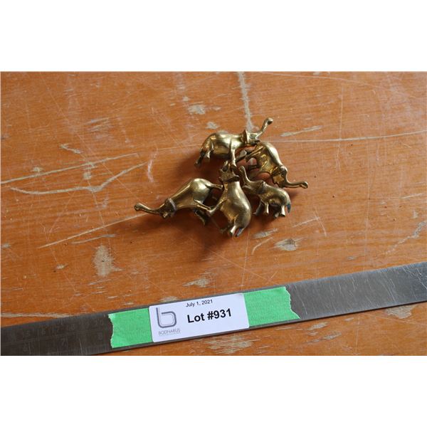 Brass Elephants