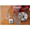 Image 2 : 2 A & W Mugs 6 package of Coca Cola Bottle White Milk Glass Vase Vancouver 2010 Pin