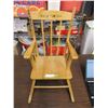 Image 1 : Vintage Wood Kids Rocking Chair