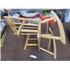 Image 3 : Vintage Wood Kids Rocking Chair