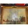 Image 4 : Vintage Canvas Painting by F.Richelme - 30"x26"