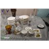 Image 3 : Lot of Glassware, Dishes, Ornaments, Etc