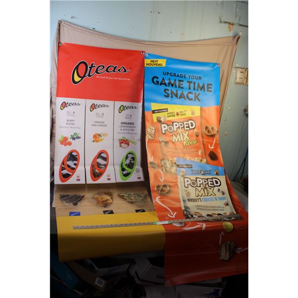 (2X THE MONEY) Advertising Banners (Canvas) Vinyl?