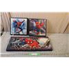Image 1 : (3) Spiderman Canvas Pictures 11.5" Long and 23.5" Long