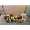 Image 1 : Christmas Cream and Sugar Set Plus Christmas Decorations