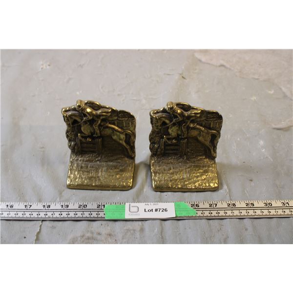 Brass? Bookends (Vintage?)