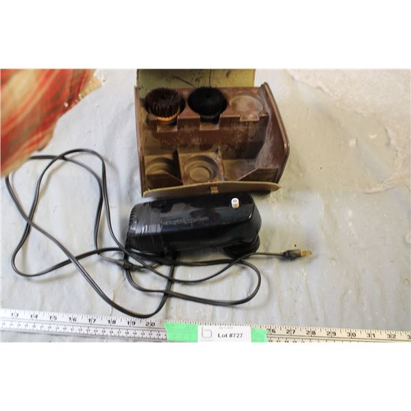 Roto Shine Magnetic Shoe Shine Kit (Working)