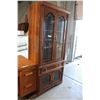 Image 1 : China Cabinet Lights Up Glass Shelves 35" x 76" Tall